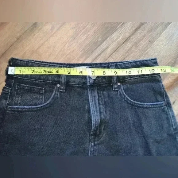 PacSun Women’s Size 24 Distressed Punk Jean Skirt - Picture 3 of 5